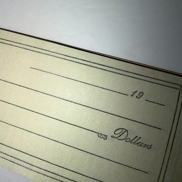 Vintage Mead The System Rent or Money Receipts Ephemera Journal - Picture 3 of 9